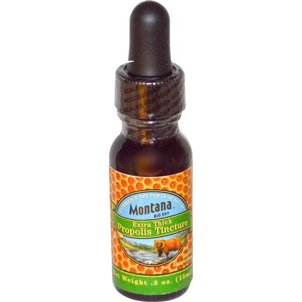 Montana Naturals - Montana Naturals Propolis Extra Thick Tincture 0.5 oz