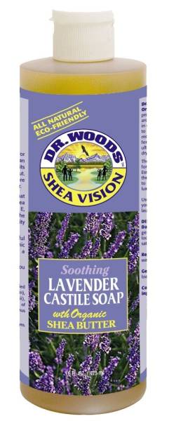 Dr Woods - Dr Woods Castile Soap Liquid Lavender with Shea Butter 16 oz