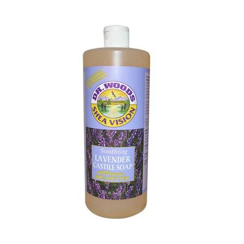 Dr Woods - Dr Woods Castile Soap Liquid Lavender with Shea Butter 32 oz