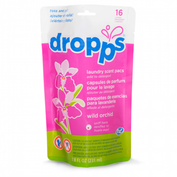 Dropps - Dropps Liquid Scent Pacs Wild Orchid 16 ct