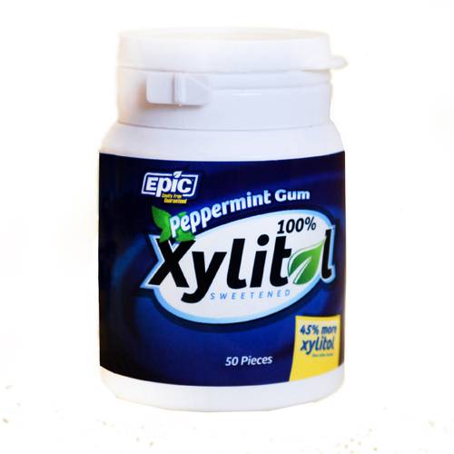 Epic - Epic Xylitol Chewing Gum - Peppermint 50 pc