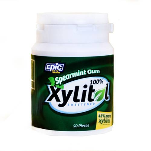 Epic - Epic Xylitol Chewing Gum - Spearmint 50 pc