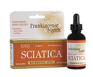 Frankincense & Myrrh - Frankincense & Myrrh Sciatica Rubbing Oil 2 oz