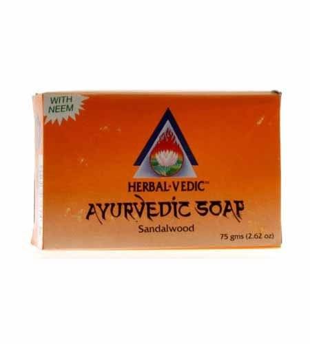 Herbalvedic Ayurvedic Formulas - Herbalvedic Sandalwood Soap 75 g
