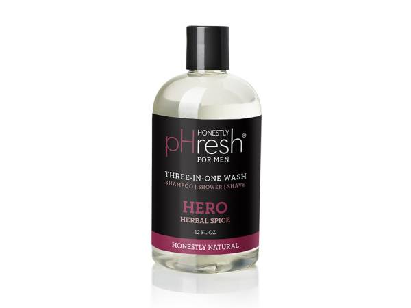 Honestly Phresh - Honestly Phresh Body Wash - Three-In-One Hero Herbal Spice 12 oz