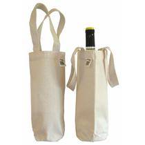 Eco-Bags Products - Eco-Bags Products Wine Tote Canvas Beige Rustic 100% Recycled Cotton