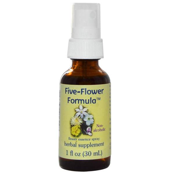 Flower Essence Services - Flower Essence Services Five Flower Formula in Glycerin Spray 1 oz