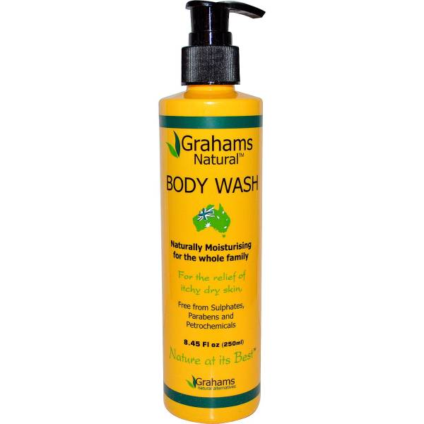 Grahams Natural Usa - Grahams Natural Usa Grahams Natural Body Wash 8.45 oz