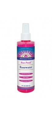 Heritage Products - Heritage Products Flower Water Rose w/Atomizer 8 oz (2 Pack)