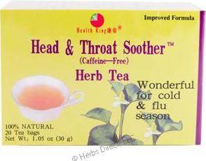 Health King - Health King Head & Throat Soother Tea 20 bag