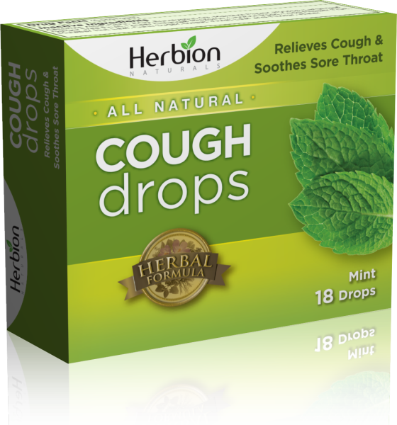 Herbion - Herbion Cough Drops Mint 18 lozenge
