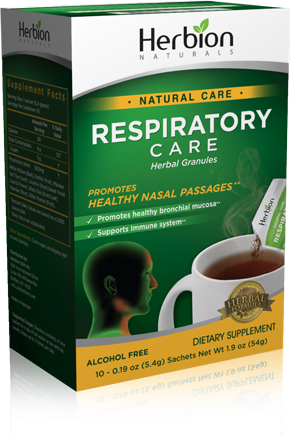Herbion - Herbion Respiratory Care Granule Packets Lemon 10 ct