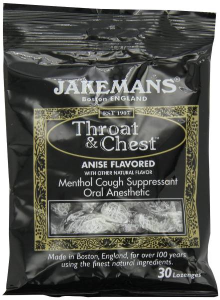 Jakemans - Jakemans Throat Lozenges Menthol Bag 30 ct - Anise Licorice
