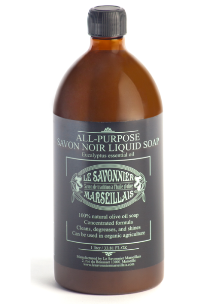 Le Savonnier Marseillais (The Soap Maker) - Le Savonnier Marseillais (The Soap Maker) All-Purpose Liquid Soap Eucalyptus 33.8 oz