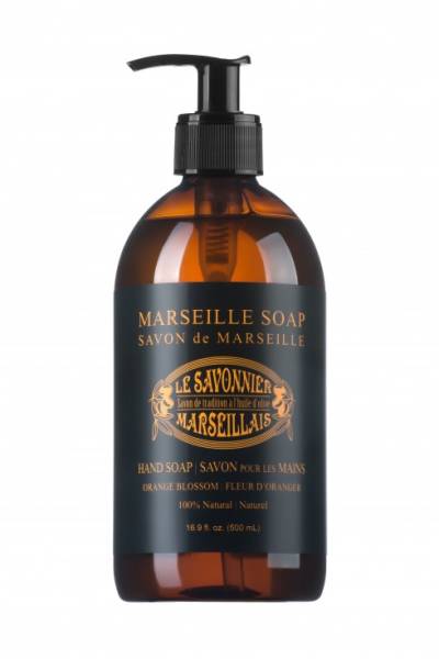Le Savonnier Marseillais (The Soap Maker) - Le Savonnier Marseillais (The Soap Maker) Liquid Hand Soap Orange Blossom 16.9 oz
