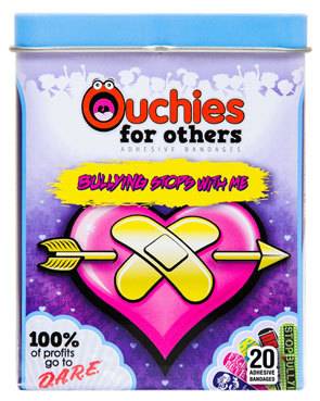 Ouchies Adhesive Bandages - Ouchies Adhesive Bandages Adhesive Bandages 20 ct - Anti-Bullyz