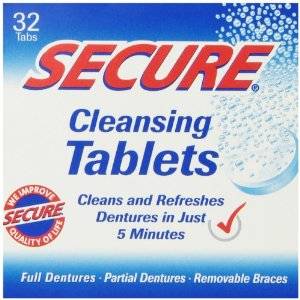 Secure - Secure Cleansing Tablets 64 gm