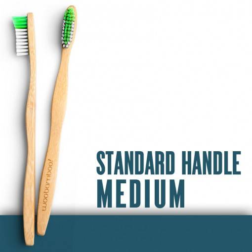 Woobamboo - Woobamboo Toothbrush Adult Standard Medium
