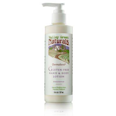 Valley Green Naturals - Valley Green Naturals DermaSens Gluten-free Hand & Body Lotion Unscented 8 oz