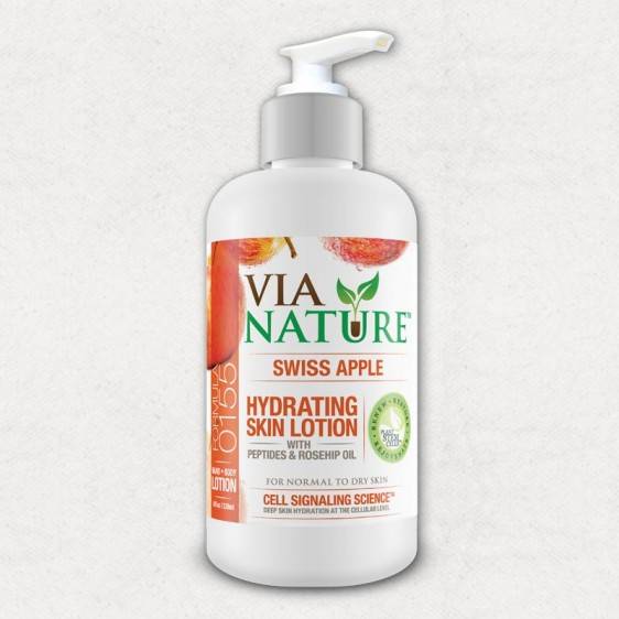 Via Nature - Via Nature Lotion Hydrating Skin Swiss Apple 8 oz