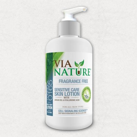 Via Nature - Via Nature Lotion Sensitive Care Skin Fragrance Free 8 oz
