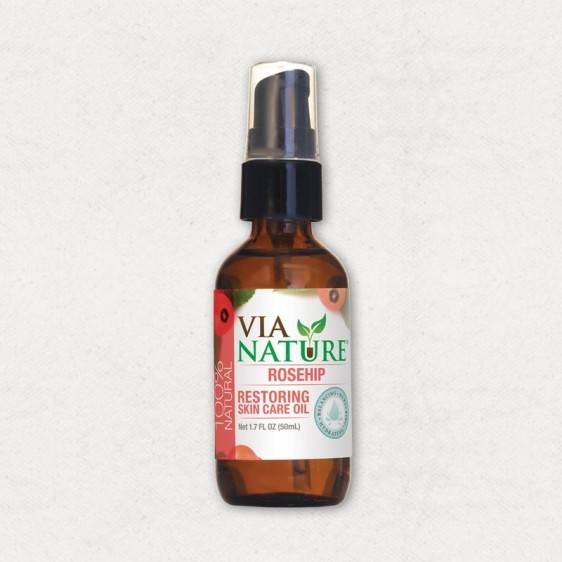 Via Nature - Via Nature Skin Care Rosehip Oil 1.7 oz
