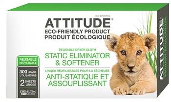 Attitude - Attitude Anti-Static Eliminator Cloth Sheet 300 Load 2 ct