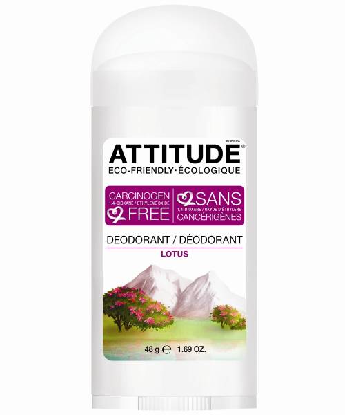 Attitude - Attitude Deodorant Women Lotus 1.69 oz