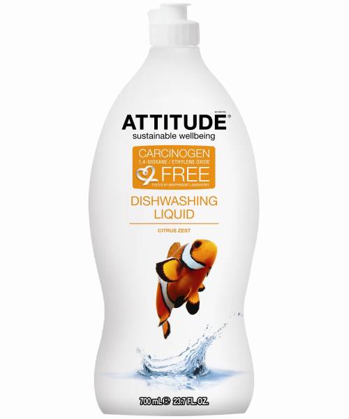 Attitude - Attitude Dishwashing Liquid Citrus Zest 23.7 oz