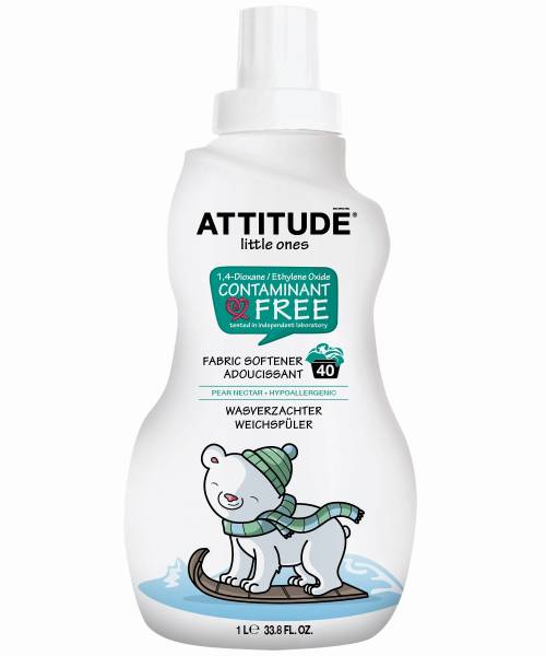 Attitude - Attitude Little Ones Fabric Softener for Baby 40 Loads Pear Nectar 33.8 oz