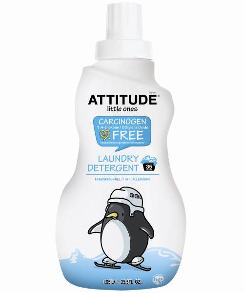 Attitude - Attitude Little Ones Laundry Detergent for Baby 35 Loads Fragrance Free 35.5 oz