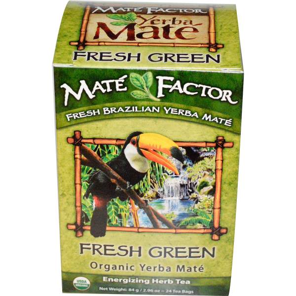 Mate Factor - Mate Factor Yerba Mate Organic Tea Box 20 bags - Fresh Green