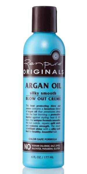Renpure - Renpure Blowout Creme Silky Smooth Argan Oil 6 oz