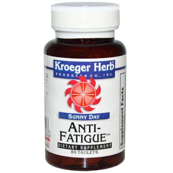 Kroeger Herb Products - Kroeger Herb Products Anti-Fatigue 80 tablet