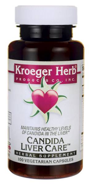 Kroeger Herb Products - Kroeger Herb Products Candida Liver Care 100 cap vegi