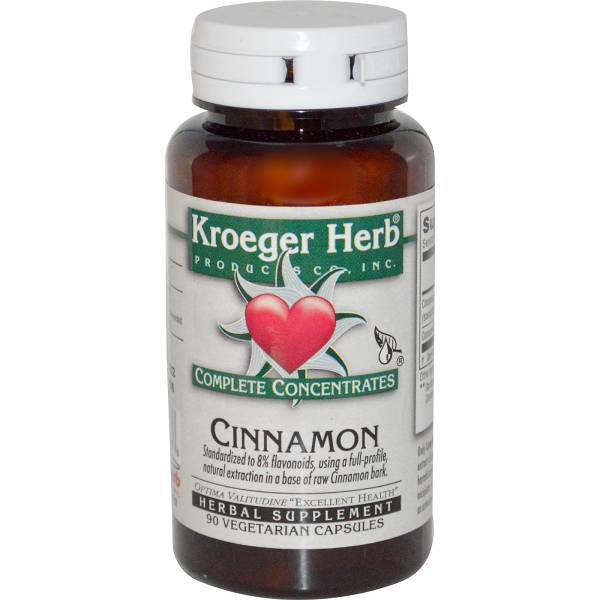 Kroeger Herb Products - Kroeger Herb Products Cinnamon Complete Concentrate 90 cap vegi