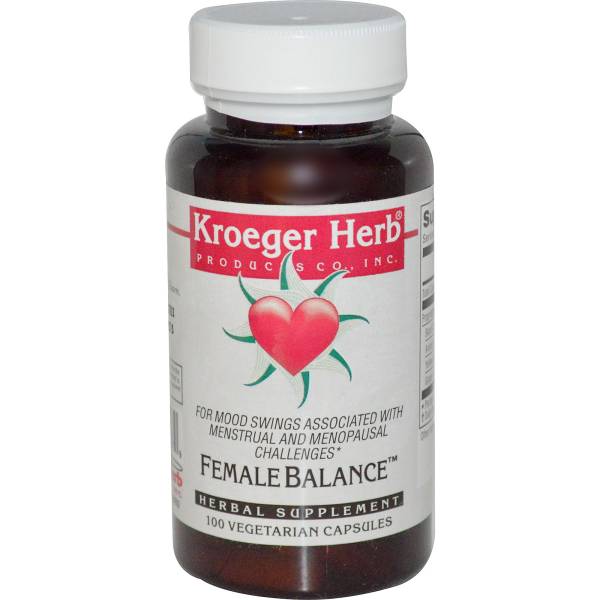Kroeger Herb Products - Kroeger Herb Products Female Balance 100 cap vegi
