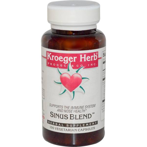 Kroeger Herb Products - Kroeger Herb Products Sinus Blend 100 cap vegi