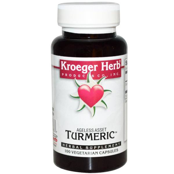 Kroeger Herb Products - Kroeger Herb Products Turmeric 100 cap vegi