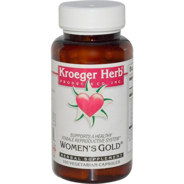 Kroeger Herb Products - Kroeger Herb Products Women's Gold 100 cap vegi