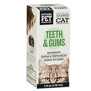 Natural Pet Pharmaceuticals - Natural Pet Pharmaceuticals Teeth & Gums Cat 4 oz