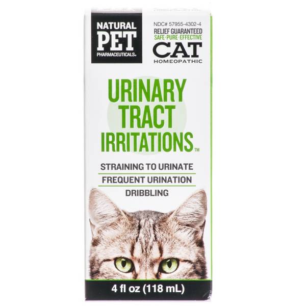 Natural Pet Pharmaceuticals - Natural Pet Pharmaceuticals Urinary Tract Irritations Cat 4 oz