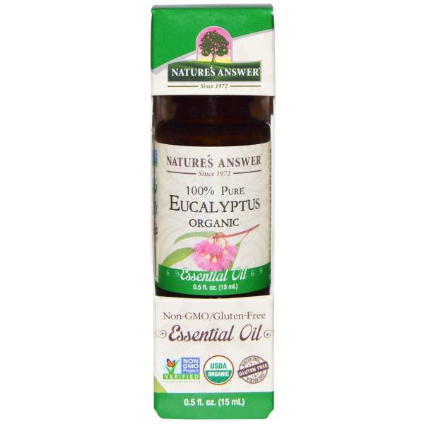 Nature's Answer - Nature's Answer Essential Oil Organic Eucalyptus 0.5 oz