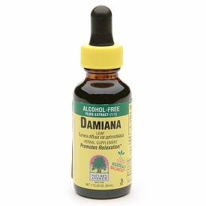 Nature's Answer - Nature's Answer Damiana Leaves Alcohol Free Extract 1 oz