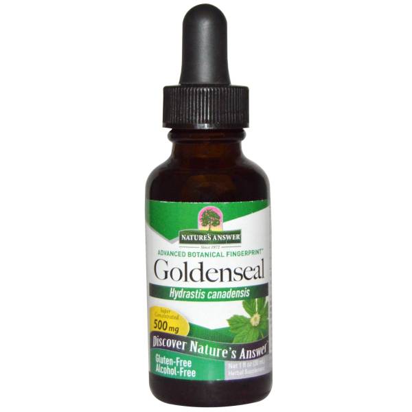 Nature's Answer - Nature's Answer Goldenseal Root Alcohol Free Extract 1 oz