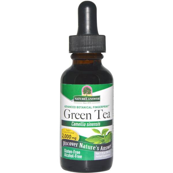 Nature's Answer - Nature's Answer Green Tea Extract Alcohol Free Extract 1 oz