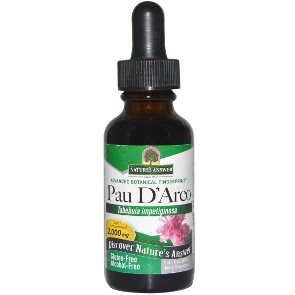 Nature's Answer - Nature's Answer Pau D'Arco Alcohol Free Extract 1 oz