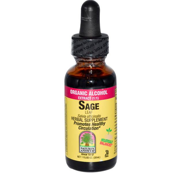 Nature's Answer - Nature's Answer Sage Alcohol Free Extract 1 oz