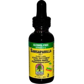 Nature's Answer - Nature's Answer Sarsaparilla Alcohol Free Extract 1 oz