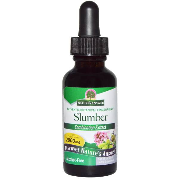 Nature's Answer - Nature's Answer Slumber Alcohol Free Extract 1 oz
